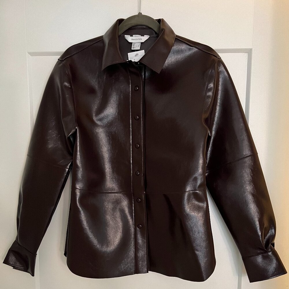 Hm 2024 coated shirt NWT